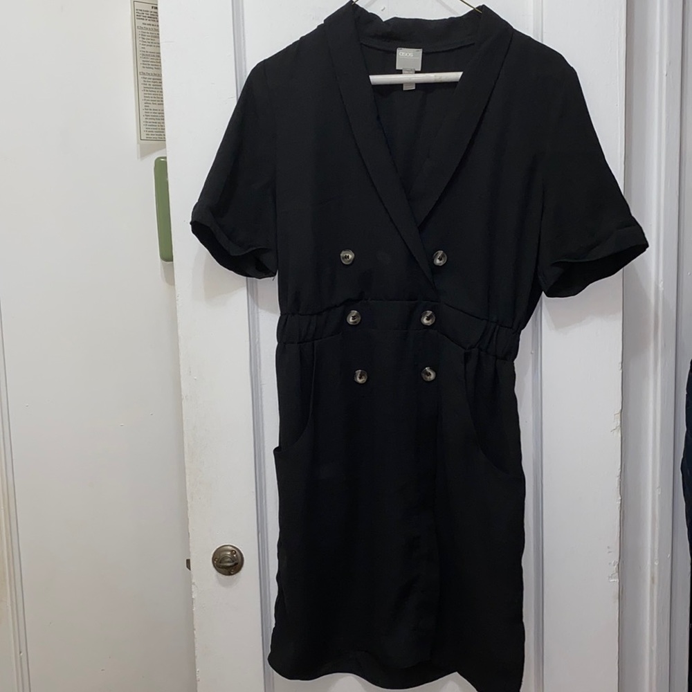 Black blazer dress